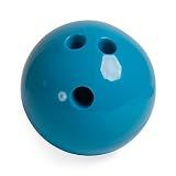 Champion Sports Rubberized Plastic Bowling Ball - 4 LB Blue