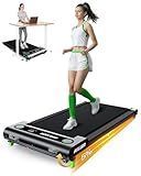 AKLUER Walking Pad with Incline, Incline Treadmills for Home, 2.5 HP Under Desk Treadmill Small with Remote Control, Walking Pad Small Treadmill with LED Display