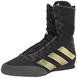 adidas Unisex-Adult Box Hog 4 Black/Gold Metallic/Grey 11 Adult