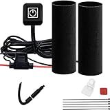 OXWIND 12V Motorcycle Heated Grips Cover, ATV Scooter Handlebar Warmer