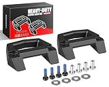 Rogierra Snowmobile Cargo Bases and Hardware Rack Brackets Kit (2-Pack) - Cargo Rack Accessories for Snowmobile, Watercraft, ATV, UTV