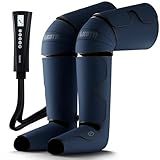 AICUTTI Air Compression Leg Massager with Heat for Foot, Calf, Knee & Thigh - Gifts for Christmas, Mother's Day, Father's Day - Leg Massage Boots for Women & Men - Relieves Muscle Tension and Pain