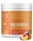 RAW Essential Pre-Workout Powder a Peach Mango (14.9 oz./30 Servings)