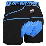 baleaf Men's 3D Padded Bike Shorts Cycling Underwear MTB Liner Road Biking Bicycle Clothes Blue L