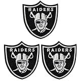 3Pcs Rugby Fans Favorite Team Logo Embroidered Patch, Iron on or Sew on Patch Applique for Clothes, Dress, Hat, Jeans, DIY Accessories