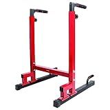 BalanceFrom Steel Adjustable Dip Bar Station, Calisthenics Home Gym Equipment