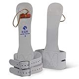 US Glove Women Hot Shot Uneven Bar Gymnastics Grips - Women Gymnastics Bar Grips, Made in USA Gymnastics Uneven Bar Grips for Girls, Leather Gymnastics Equipment Grips, Double Buckle, Size 3 (6 3/4")