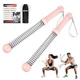 COCTN Cordless Battle Rope for Home Gym, Heavy Duty Portable with Poster | Weighted Ropeless Battle Rope for Strength Building, Cardio Fitness, HIIT, Forearm Exercise. Arm Trainer Workout Equipment.