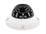 Autonautic - Surface Mount Compass - C3002 - Suited for Use Kayak in a Rib or Dinghy - 2 1/3" Dial White - Made in Europe