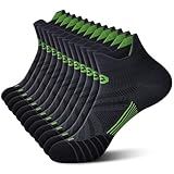 PAPLUS Compression Socks for Men & Women, Low Cut Ankle Running Socks with Arch Support, Plantar Fasciitis Relief for Walking, Cycling, Golf, Travel, Nurses