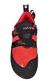CLIMBX Rave Strap Climbing Shoe, Racing Red