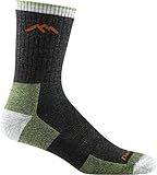 Darn Tough Vermont Men's Hiker Midweight Micro Crew Sock (Style 1466) - Green/Lime, Large