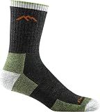 Darn Tough Men's Hiker Midweight Micro Crew Sock (Style 1466) - Lime, Large