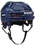 CCM Tacks 70 Hockey Helmet, Navy Blue (Medium)
