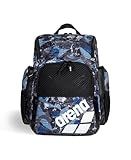 ARENA One Go Backpack Swimming Athlete Sports Gym Rucksack Multisport Daypack Medium Size Training Gear Equipment Swim Bag for Men and Women, 35 Liters, Scratched