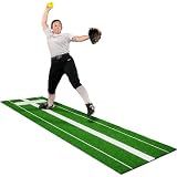 All Turf Mats Softball Pitching Mat with Non-Slip SureGrip Backing | Softball pitching mat with non-slip SureGrip backing and cushioned foam for indoor or outdoor practice.