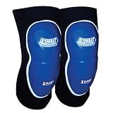 Combat Sports MMA Advanced IMF Tech™ Knee Pads – Injected Molded Foam, Leather Striking Surface, Neoprene Sleeve Support (Large, New)