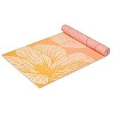 Gaiam Yoga Mat - Premium 6mm Print Reversible Extra Thick Non Slip Exercise & Fitness Mat for All Types of Yoga, Pilates & Floor Workouts (68" x 24" x 6mm Thick)