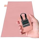 Odoland Beach Blanket Picnic Blanket, 43.3" x 27.5" SandProof Waterproof Outdoor Pocket Blanket with Portable Bag, Foldable Lightweight Sand Free Beach Mat for 1 People Hiking, Camping, Travel, Pink