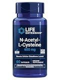 Life Extension N-Acetyl-L-Cysteine (NAC), 600 mg, 60 Capsules