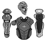 All-Star Top Star Series Baseball Catching Equipment Kit, Meets NOCSAE Standard - Ages 9 to 12, Graphite