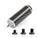 KONLLEN Pool Cue Extension 2'' 3'' 4'' 6'' 8'' 12'' Carbon Fiber Billiard Cue Extension Billiard Accessories for Pool Sticks