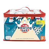 Chuckle & Roar 10-Pin Kids Bowling Set with Pin Pal – Indoor Active Game for Family Game Night, Easy Setup & Cleanup, Color & Number Learning Toy, Ages 3+