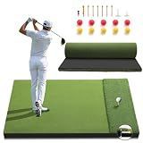 Fanshaw Premium Dual-Turf Golf Mat 5x4 40mm Thickened for Practice