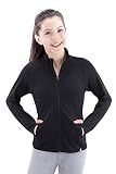Girls' Stretchy Jacket for Warmups, Cheer, Gymnastics and Uniforms