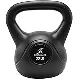 ProsourceFit Vinyl Plastic Kettlebell from 10, 15, 20, 25, 30, and 35 lbs