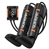 QUINEAR Professional Leg Recovery System, Cordless Air Compression Boots with Sequential Compression, Leg and Foot Massager, Fast Recovery Therapy for Athletes, FSA HSA Eligible (Medium)