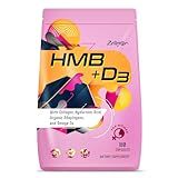 Zaigon HMB Supplements for Women | Vitamin D3 K2, Ashwagandha, Magnesium, Omega 3, Collagen, Biotin, Hyaluronic Acid, Astaxanthin, Calcium | Skin Care, Muscle, Bone & Brain Support | 180 Capsules