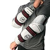 ELITE – Taekwondo Forearm & Elbow Guard for Kids & Adults (TKD Protector) (Xtra Small)