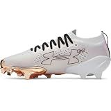 Under Armour Men's Blur Pro Football Cleats, 103 White, 11