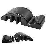 Professional Pilates Spine Corrector, Posture Corrector, Portable Pilates Arc for Core Strengthening, Spinal Alignment, Stretching Equipment (Biack)