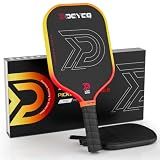 Pickleball Paddle, T700SC Carbon Fiber Surface with Enhanced Spin & Power | Polypropylene Honeycomb Core, Power for Ultimate Spin & Consistency