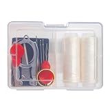 Varpotle Dance Ballet Sewing Kit for Pointe Shoes, All Essentials Ballet Shoe Repair Kit with Thread, Needle, Scissors and Thimble, Compact Size for Dance Bag