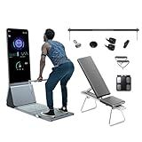 AEKE Fitness Mirror K1- Smart Home Gym System: AI-Powered All-in-One Fitness Machine for Full-Body Strength Training and Personalized Workouts