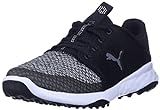 Puma Golf Men's Grip Fusion Sport Golf Shoe, Puma Black-Quiet Shade, 12 M US
