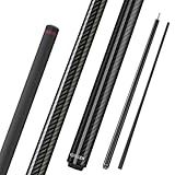 KONLLEN Break Cue – 58" 20oz Heavy Carbon Fiber Break Pool Cue, 13mm Phenolic Tip, 2-Piece Professional Design