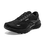 Brooks Men’s Adrenaline GTS 23 Supportive Running Shoe - Black/Black/Ebony - 10.5 Medium