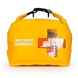 RHINO RESCUE Waterproof Boat First Aid Kit, Lightweight Boat Accessories Dry Bag, Emergency Marine Survival Supplies for Outdoor Kayak, Fishing, Floating, Swimming, Beach & Camping (Yellow)