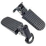 1 Pair of Bike Foot Pegs, Aluminium Alloy Non-Slip Bike Pegs for Folding Bike and Mountain Bike Durable