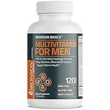 Bronson Multivitamin for Men All-in-One Daily Coverage Formula Key Vitamins, Minerals & Herbs to Support Men's Health, 120 Capsules