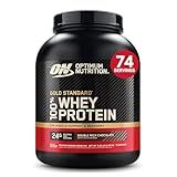 Optimum Nutrition Gold Standard 100% Whey Protein Powder, Double Rich Chocolate, 5 Pound (Packaging May Vary)
