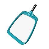 POOLWHALE Professional Pool Skimmer Net,Fine Mesh Net Bag,Heavy Duty Swimming Leaf Skimmer Cleaning Tool - Fast Cleaning,Debris Pickup Removal- Fits Standard Swimming Pool Poles(No Pole)