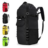 Brobantle Climbing Rope Bag,Large Capacity Arborist Rope Storage Bag,Waterproof Oxford Tree Rock Climbing Rope Backpack,Outdoor Climbing Gear Storage Bag with Hand Straps
