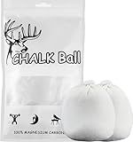 WZCZZHA 2 Bags Chalk Ball for Climbing, Gymnastics Chalk - 170g (2×3oz) in Total (3oz Each) Gym Chalk Used for Lifting, Weightlifting, Workout and Rock Climbing, Weight Powder Hands Chalk