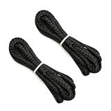 2 Pack Replacement Climbing Sticks Rope, 118.1 Inch x 0.2 Inch Braided with 2 Inch Loop, Tree Climbing Stick Replacement Rope for Hunting Tree Stands