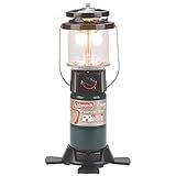 Coleman 1000L Deluxe Propane Lantern, Gas Lamp with Adjustable Brightness, Pressure Control, Carry Handle & Mantles Included, Great for Camping, Hunting, Power Outage & More